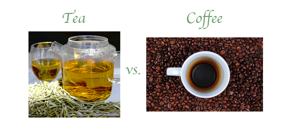 Greek Tea (left) vs. Coffee (right)
